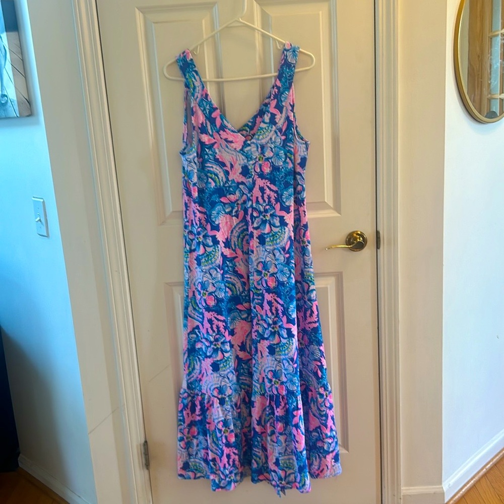 Lilly Pullitzer Madsen pattern “Sitting Seaside”